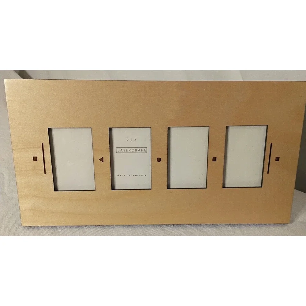 Wooden lasercraft vintage